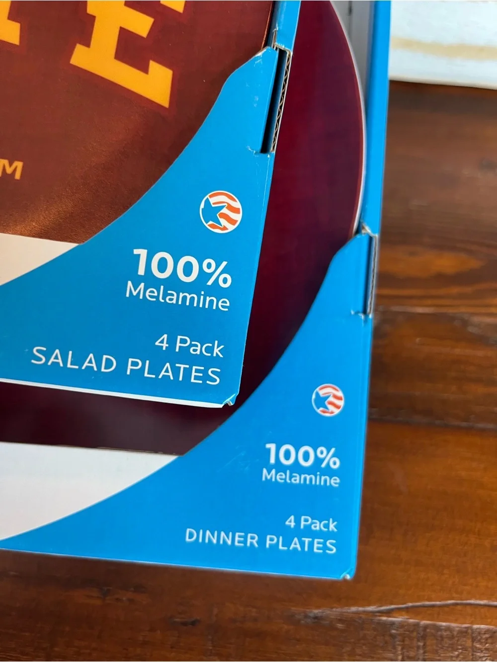 lowa State Cyclones ThermoServ Plates Set (8 Total - Dinner & Salad) New